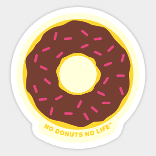 Chocolate Donut Sticker